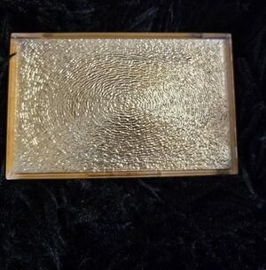 GUERLAIN Gold Compact MIRROR Or Pill Box